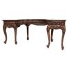 Design Toscano La Voute Grande Crescent Mahogany Executive Desk AF7442